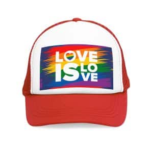 Mesh Cap Love Is Love